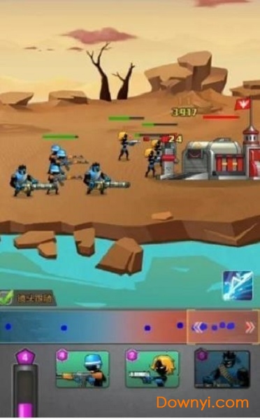 火柴人兵团无限金币钻石版 游戏截图